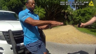 Tiger Woods' full field sobriety test before DUI arrest