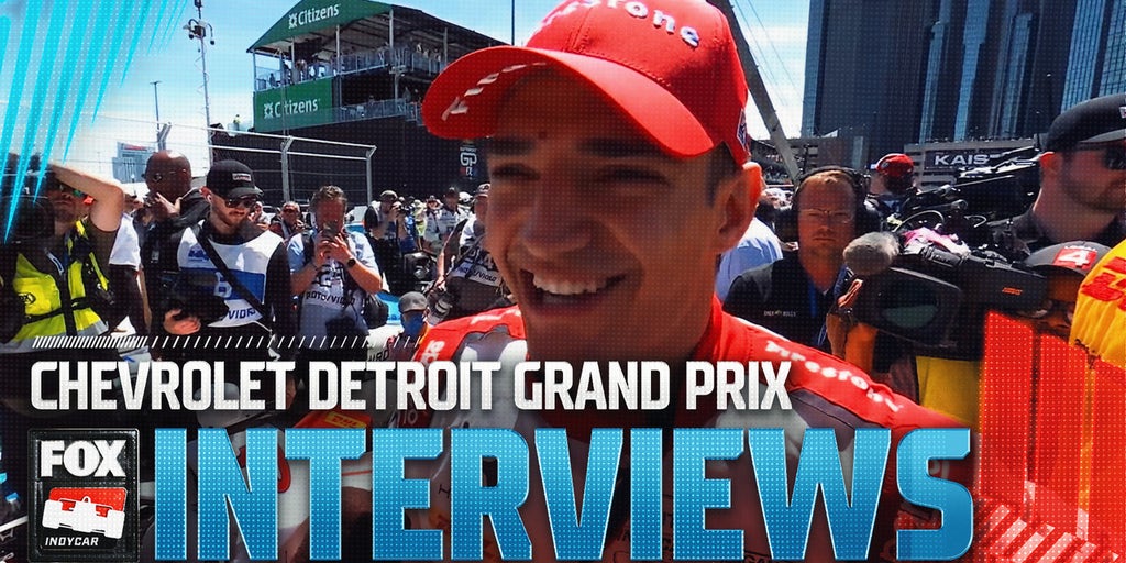 POST-RACE INTERVIEWS: Alex Palou, Kyle Kirkwood & Graham Rahal after Chevrolet Detroit Grand Prix 🏁 INDYCAR on FOX