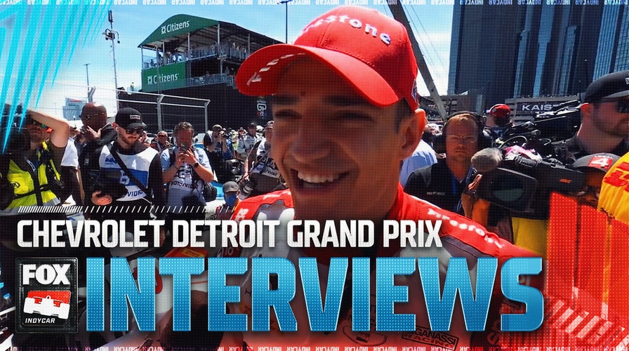 POST-RACE INTERVIEWS: Alex Palou, Kyle Kirkwood & Graham Rahal after Chevrolet Detroit Grand Prix 🏁 INDYCAR on FOX