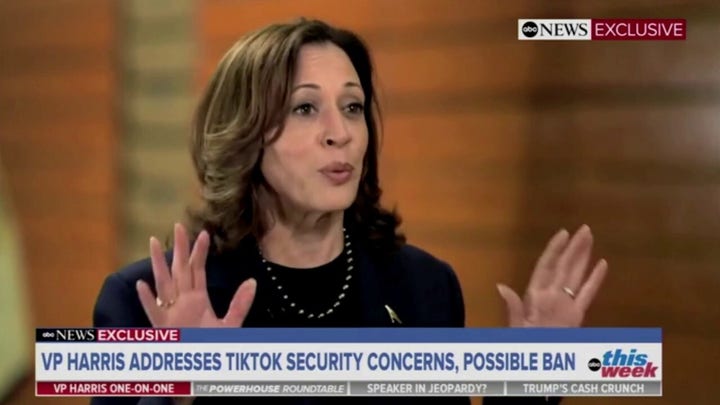 Vice President Harris dodges on Biden-Harris campaigns TikTok account despite national security concerns