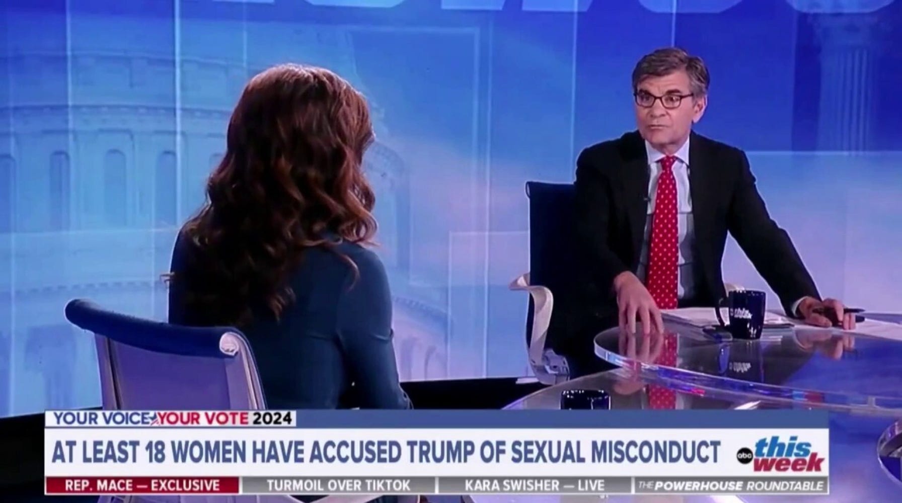 Nancy Mace Accuses George Stephanopoulos of 'Shaming' Her for Trump Support in Heated Exchange