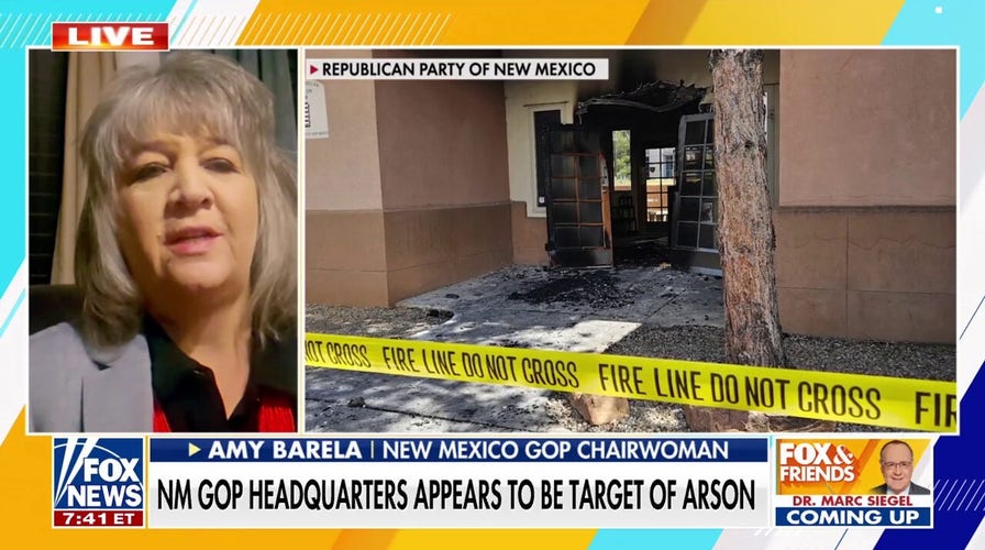 New Mexico GOP chair says headquarters attack is being investigated as hate crime