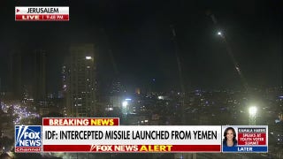 Israel intercepts missile launched from Yemen, IDF says
