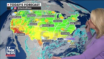 National weather forecast: Showers, thunderstorms expected over parts of US