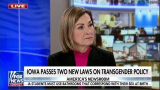 Iowa Gov. Kim Reynolds defends transgender bathroom bill: 'I'm proud of what we're doing' - Fox News