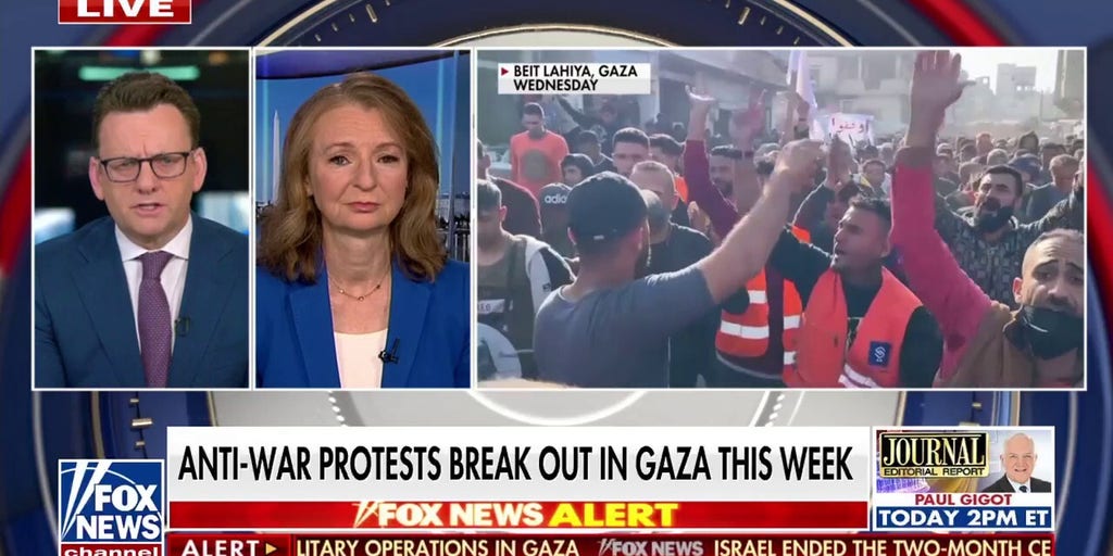 Thousands protest Hamas in Gaza, calling for ceasefire