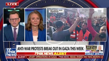 Thousands protest Hamas in Gaza, calling for ceasefire