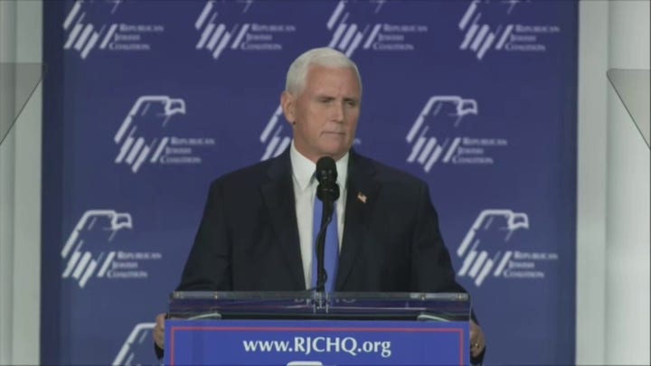 Former Vice President Mike Pence suspends White House run