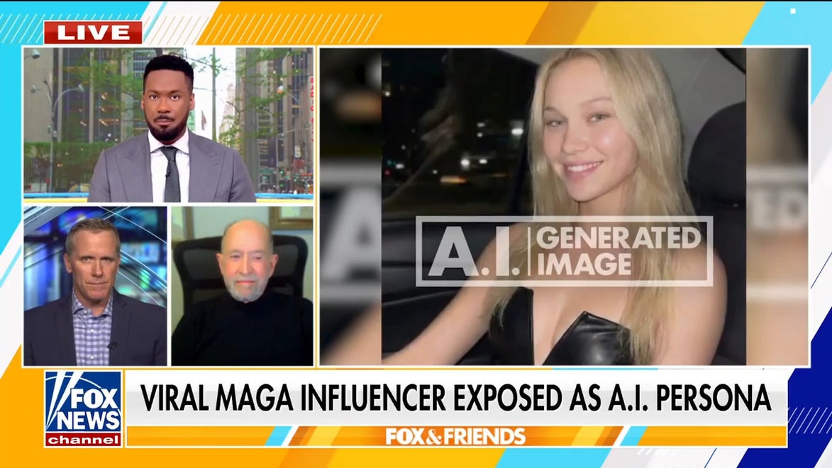 AI-generated MAGA influencer exposed, sparking concerns