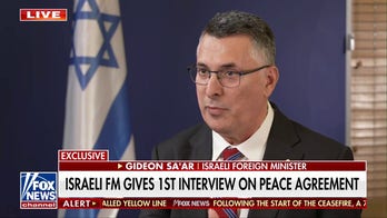 Exclusive: Israeli foreign minister reaffirms commitment to Trump's peace agreement