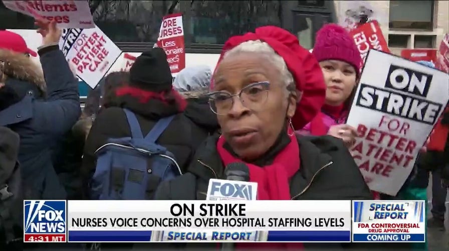 Thousands of NYC nurses leave hospital floors to go on strike