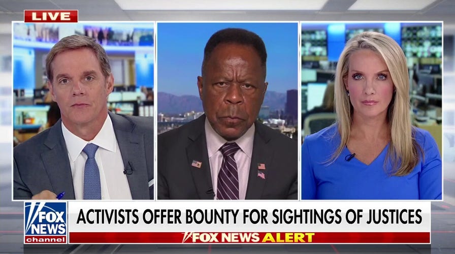 Activists offer bounty for sightings of Supreme Court justices