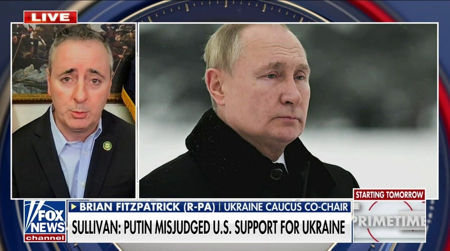Putin is ‘paranoid,’ has ‘warped mindset’: Rep. Brian Fitzpatrick