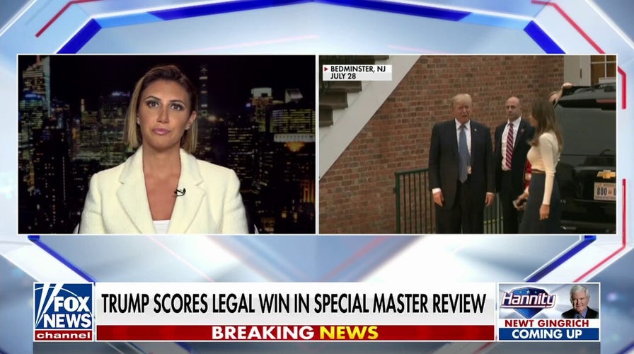 Trump attorney on the appointment of a special master: ‘Great win’