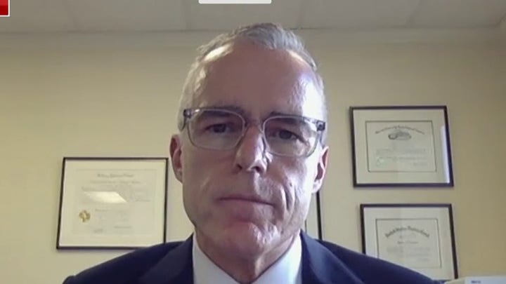 Andrew McCabe delivers opening statement at Senate Russia probe hearing