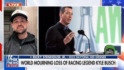 Ricky Stenhouse Jr. pays tribute to Kyle Busch as NASCAR world mourns racing legend