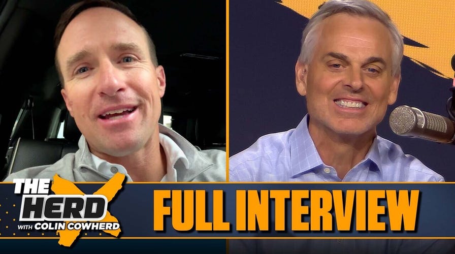 Drew Brees on being First Ballot, Caleb Williams’ future, Sam Darnold | FULL INTERVIEW | The Herd