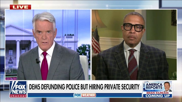 Democrats defunding police but hiring private security