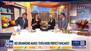 The Pioneer Woman whips up pancakes for the 'Fox & Friends' co-hosts