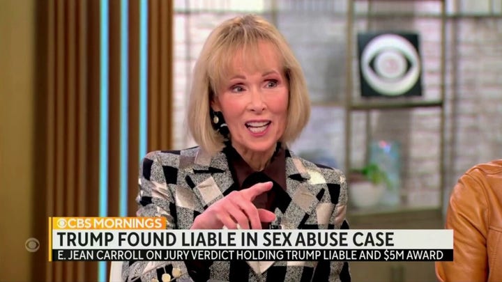 E. Jean Carroll reveals CBS host's off-camera reaction to Trump verdict
