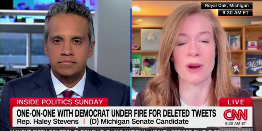 Michigan Senate candidate Mallory McMorrow defends voting record, deleted tweets in tense CNN interview