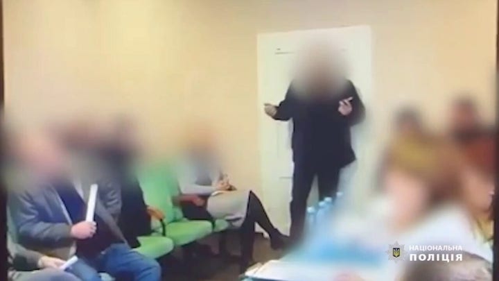 26 people injured after explosion during council meeting in Ukraine