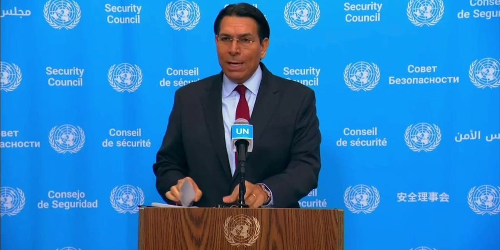 Israel's ambassador to the UN issues stark warning to Iran, Hezbollah during election period
