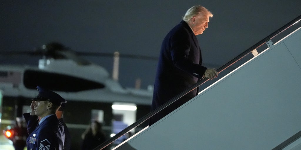 WATCH LIVE: Trump departs Palm Beach International Airport en route to Joint Base Andrews