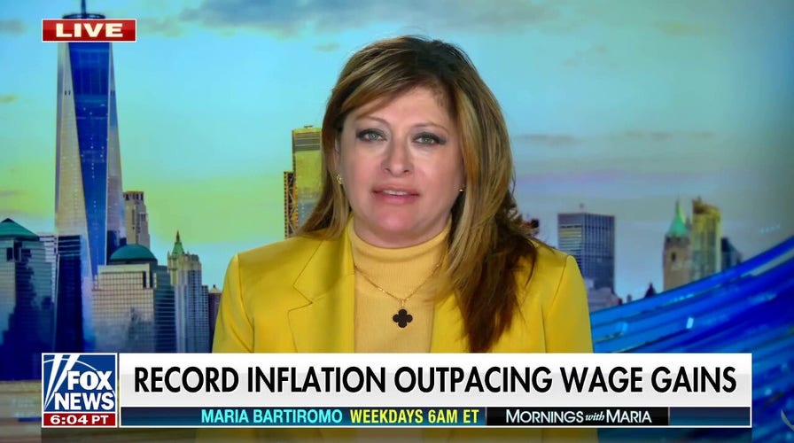 Inflation rates are ‘very troubling,' ‘worse than expected’: Maria Bartiromo