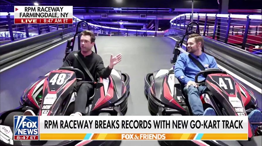 New world record set for longest indoor multi-level go-kart circuit in history