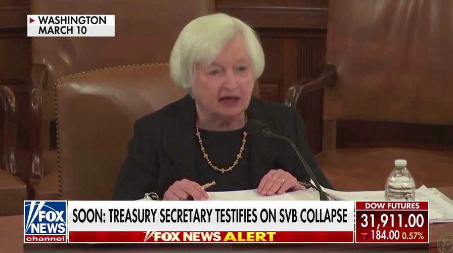 Lawmakers set to grill Treasury Secretary Janet Yellen following SVB collapse