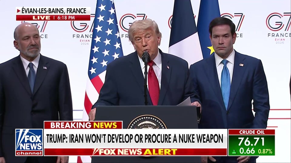 Trump says Iran deal prevents nuclear weapon, hails G7 success