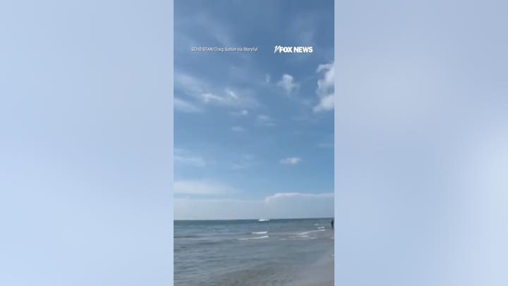 WATCH: Small plane PLUNGES into ocean