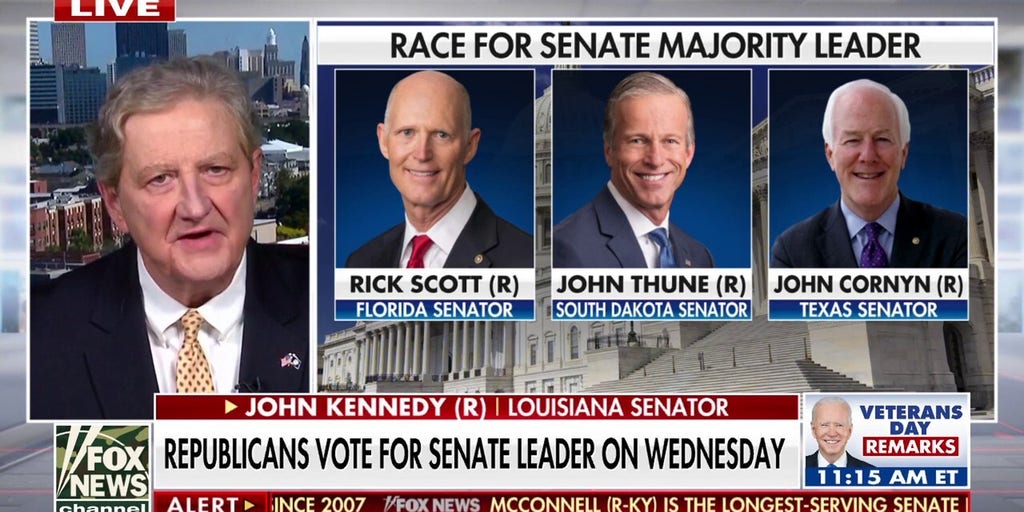 Sen. John Kennedy vows to pick a pro-Trump Senate majority leader