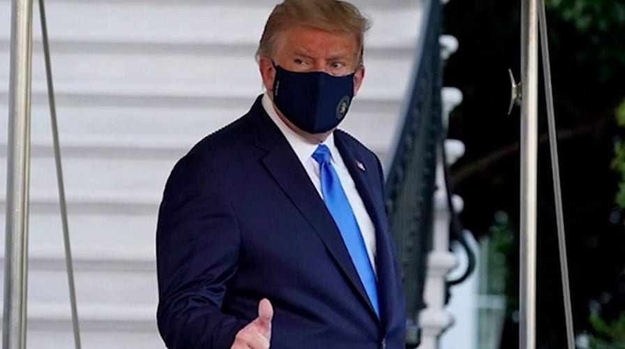 Eric Trump on his father's battle with the coronavirus 