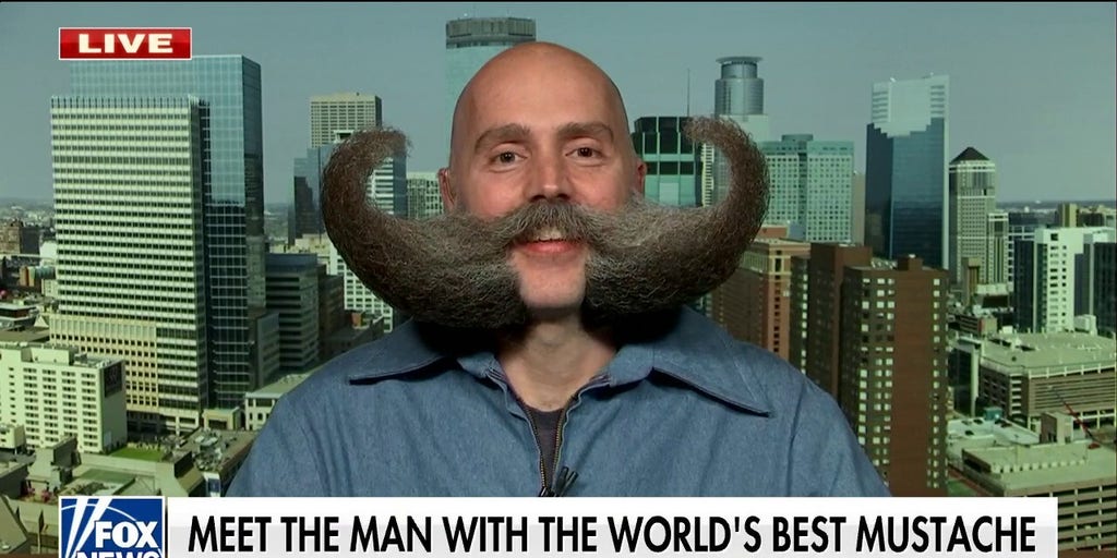 Jesse Watters Talks To The Man With The Best Stache In The World Fox News Video 3124