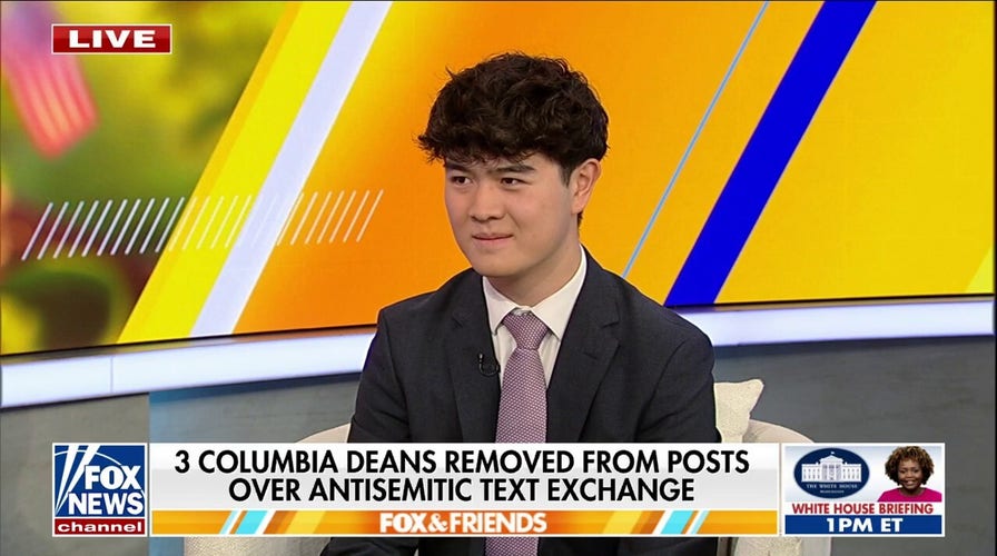 Columbia student calls out 'rot' within administration after deans' antisemitic texts