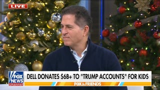 Dell Technologies founder on $6.25 billion donation to fund 'Trump accounts': 'Smartest investment'