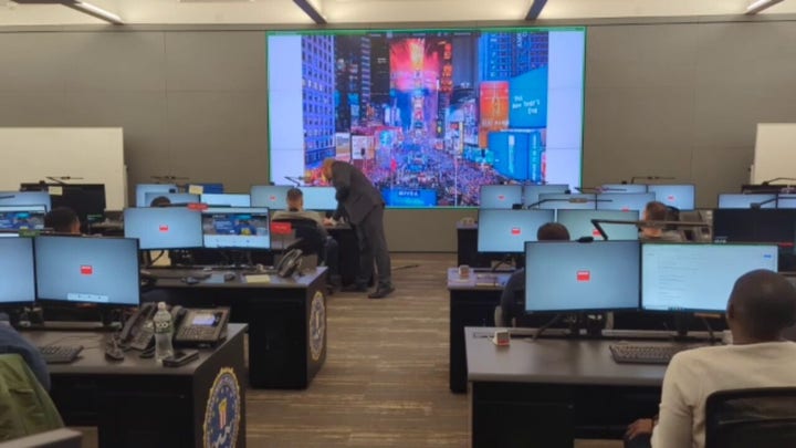 Behind-the-scenes look at FBI's joint operation center during New Year's Eve