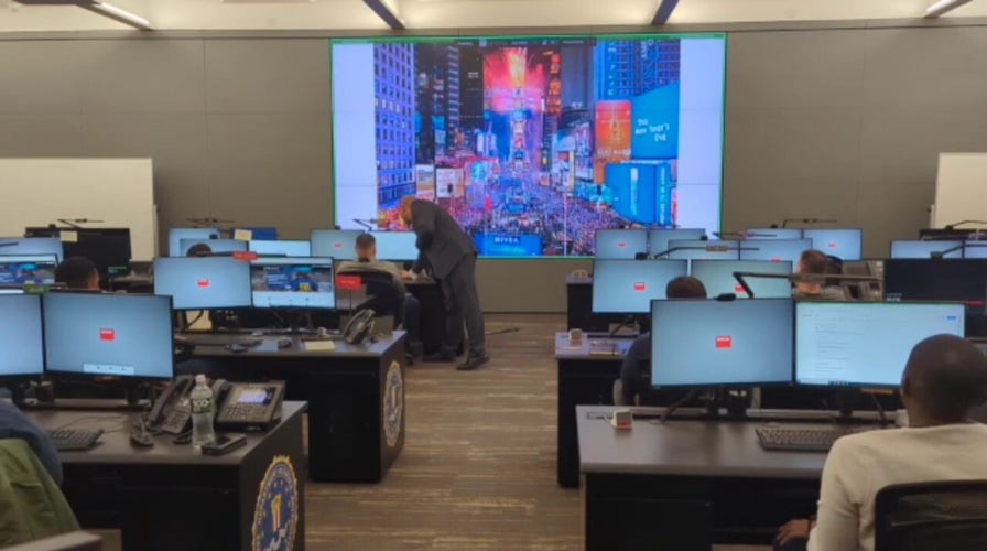 Behind-the-scenes look at FBI's joint operation center during New Year's Eve