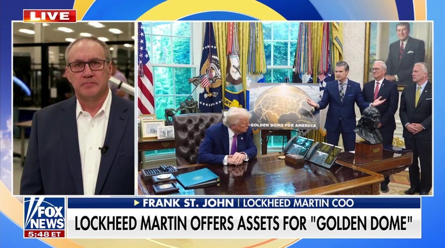 Lockheed Martin exec says Trump's 'Golden Dome' will be built domestically