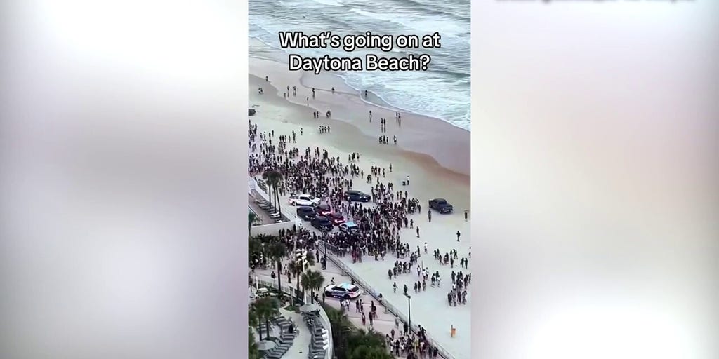 Florida police show heavy presence on Daytona Beach amid Spring Break chaos