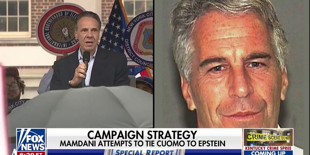 Zohran Mamdani tries to link former Gov. Andrew Cuomo to Jeffrey Epstein