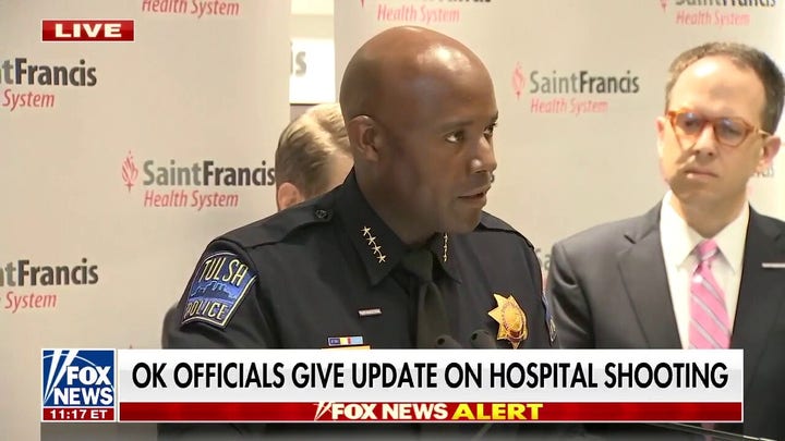 Tulsa police hold news conference on hospital shooting