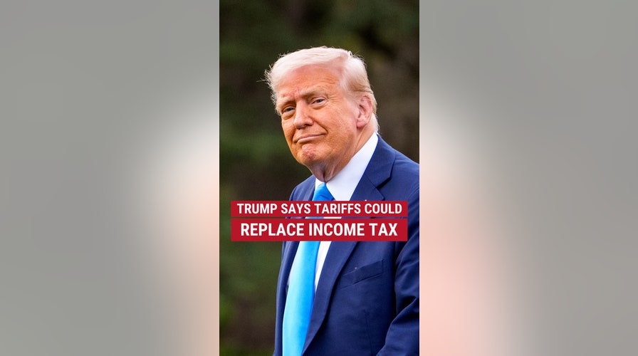 Trump says tariffs could replace a critical American tax