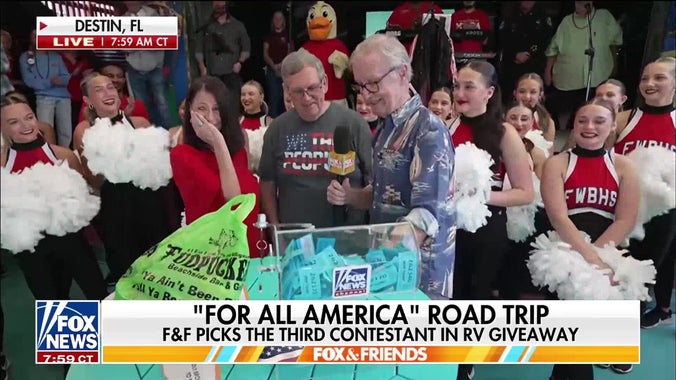 Steve Doocy picks contestant in RV giveaway