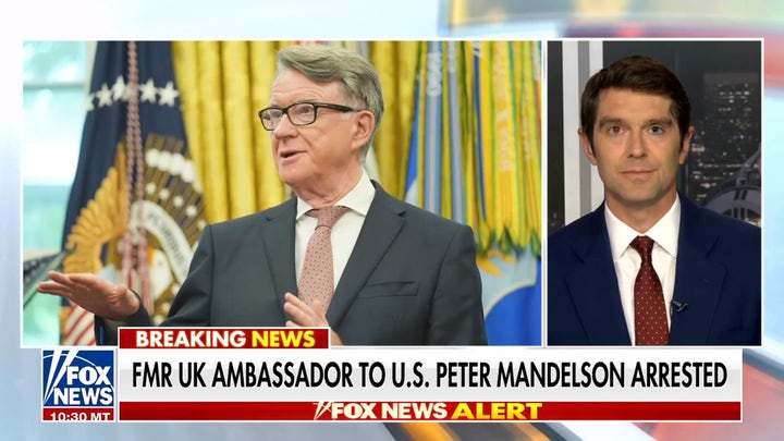 Former UK ambassador arrested over alleged Epstein ties