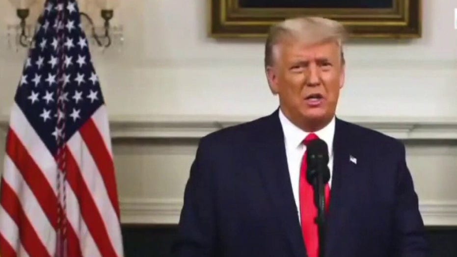 Trump Says If He S Right About Election Fraud Biden Can T Be President Fox News