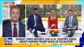Secret Service investigating escalator malfunction amid report UN staff joked about making Trump walk