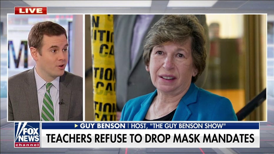 Guy Benson calls out teachers union boss over mask mandates: Where’d she get her medical degree?
